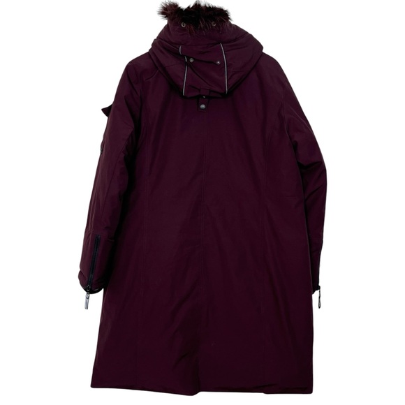 Alpine North Vegan Down Long Parka Jacket - Picture 9 of 14